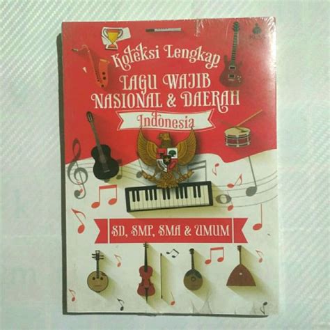 Jual Buku Koleksi Lengkap Lagu Wajib Nasional Dan Daerah Kab Brebes