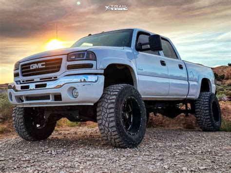 2005 Gmc Sierra 2500 Hd Wheel Offset Super Aggressive 3 5 Suspension