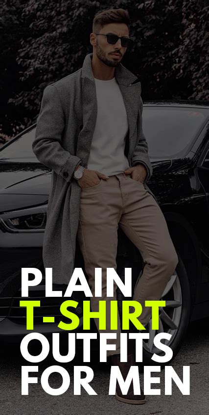 Plain T-Shirt Outfits- How To Make Basic Look Stylish