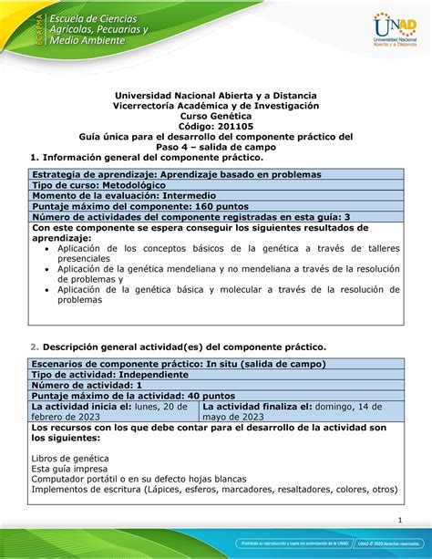 Guía para el desarrollo del componente práctico y rúbrica de evaluación