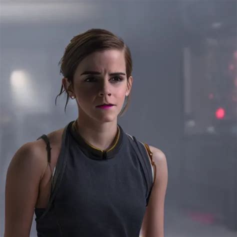 Emma Watson As The Terminator Movie Scene Xf Iq Stable Diffusion