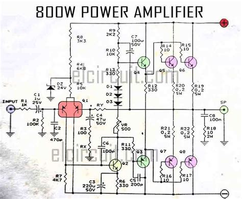 Power Amplifier Diagram And Pcb Layout Pcb Amplifier 120w Sc