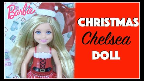 Barbie Chelsea Christmas 2015 Holiday Barbie With Christmas Dress