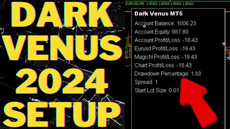 HERE'S THE TRUTH! DARK VENUS MT5 BEST SETTINGS | HOW TO USE IN 2024 DARK VENUS MT5 & DARK VENUS ...