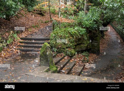 Rouken Glen Park Glasgow Scotland Stock Photo Alamy