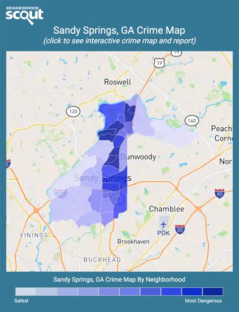 Sandy Springs Georgia Map - Amargo Marquita