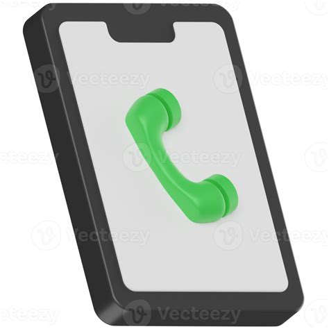 Mobile Call 3d Render Icon 14919503 Png