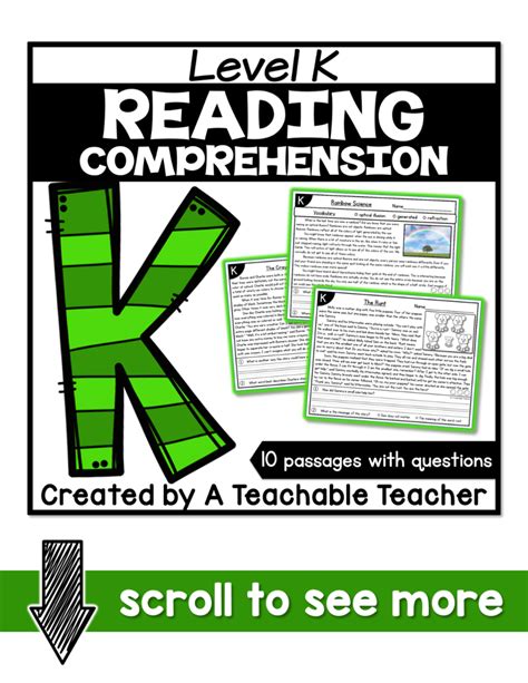 Reading Level K