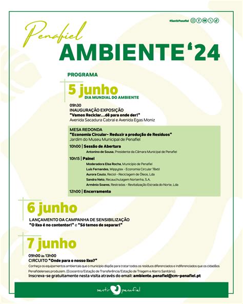 PENAFIEL ASSINALA DIA MUNDIAL DO AMBIENTE Câmara Municipal de Penafiel