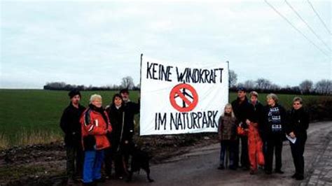 Bürgerinitiative wehrt sich gegen Windkraft SHZ