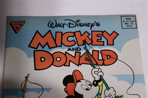 Walt Disney S Mickey And Donald Comic Book Gladstone Comic