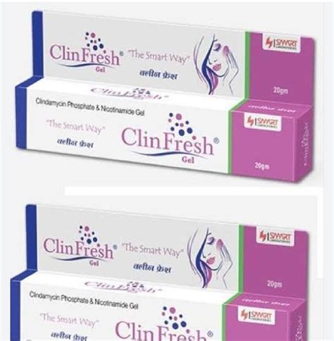 Clin Fresh Gel At Piece Clindamycin Nicotinamide Gel In Surat