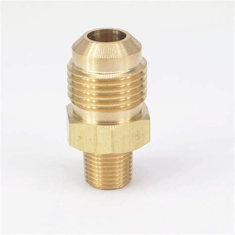 Mercury Group Pipe Fittings Flare Male X Npt Male Brass Sae