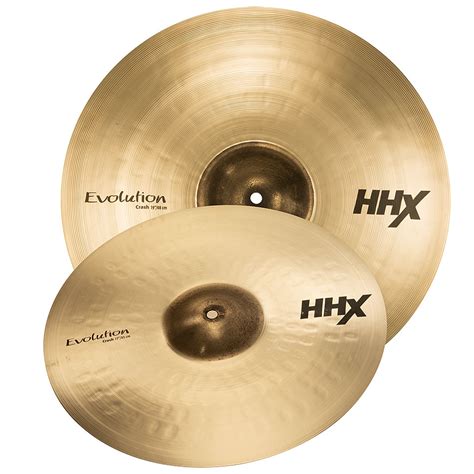 Sabian HHX Evolution Crash Pack 17 19 Cymbal Set