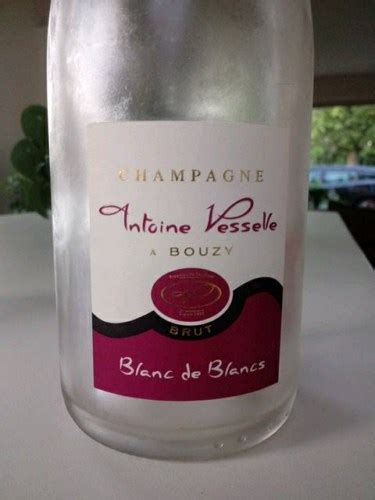 Alain Vesselle Blanc De Blancs Brut Champagne Grand Cru Bouzy