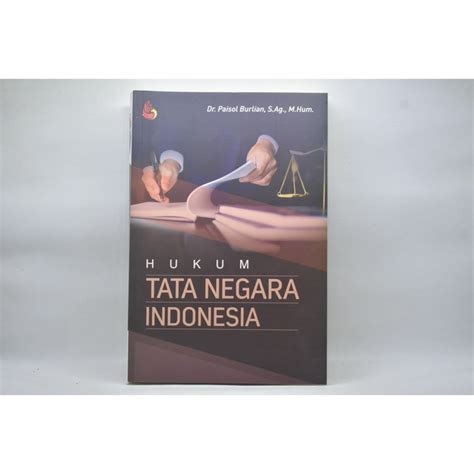 Jual Hukum Tata Negara Indonesia Dr Paisol Burlian Buku Ori Siap