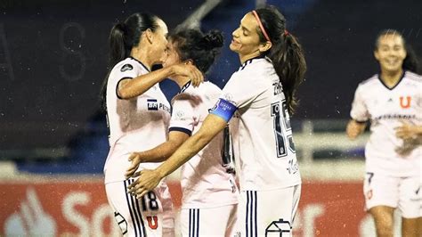 Libertadores Femenina U De Chile Goleó 5 0 Al Libertad Limpeño Y Avanzó A Cuartos Conmebol