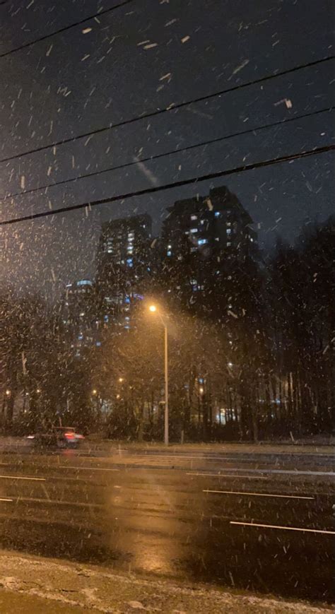 snowy city night | Toronto snow, Toronto street, Amazing buildings