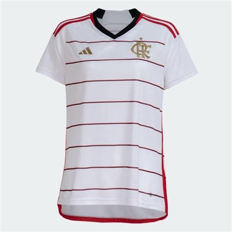 Camisa do Flamengo II 2023 adidas Feminina em Promoção Centauro