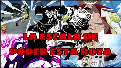 La Escala De Poder Est Rota En One Piece Onepiece Luffy