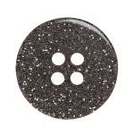 Bottoni Glitter Nero Diverse Dimensioni Accessori Go Handmade