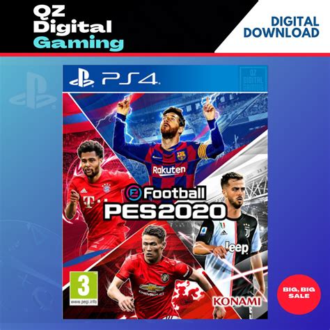 Ps4 Ps5 Efootball Pes 2020 Digital Download Pes2020 Shopee Malaysia