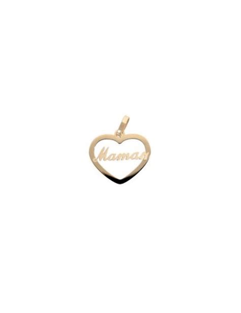 Pendentif Coeur Or Je T Aime