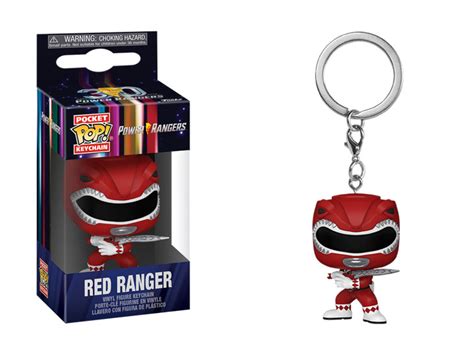 Pocket Pop Keychain Mighty Morphin Power Rangers 30th Anniversary