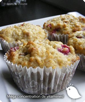 Muffins Canneberge Pomme Orange Et Noix Jasmine Cuisine