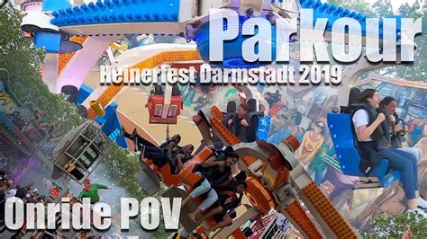 Parkour Heinerfest Darmstadt 2019 Aigner Onride POV Offride YouTube