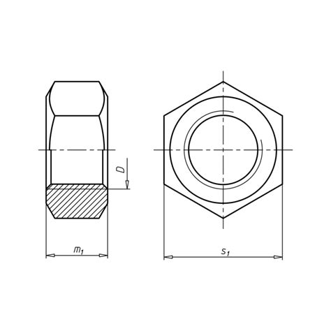 Dado DIN 934 UNI 5588 acciaio I6I I8I zincato Würth Italia