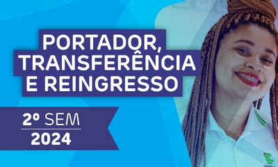 Abertas 150 vagas para portador de diploma reingresso e transferência