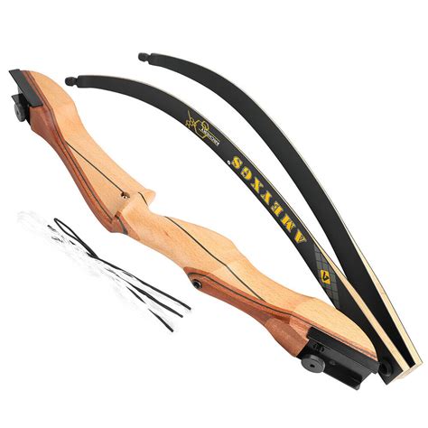 Archery Recurve Bow 66 68 70 Takedown 14 40lbs Wooden Target Hunting