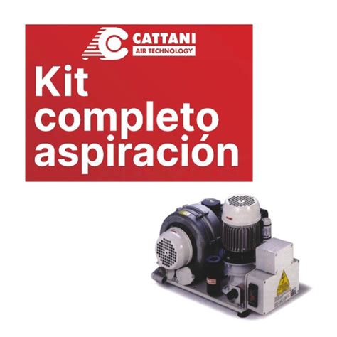 Kit Mantenimiento Completo Turbo Jet 2 Aspiración Cattani