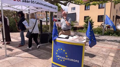 Allemands Et Fran Ais F Tent Leurope Avant Les Lections Europ Ennes