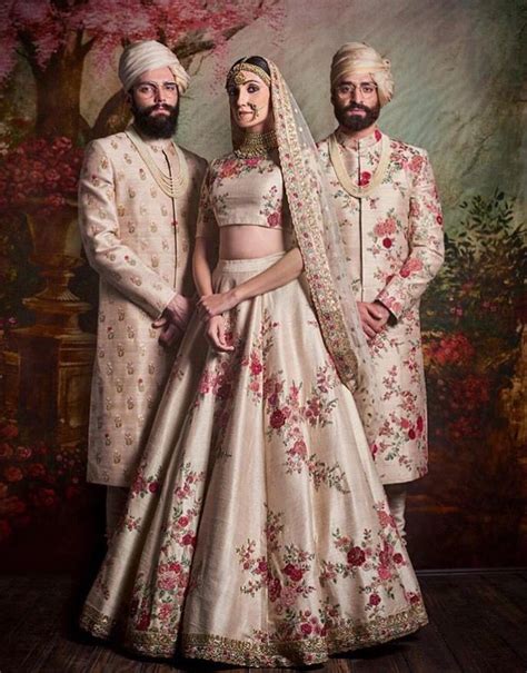 Beautiful Floral Printed Lehenga By Sabyasachi Pretty Indian