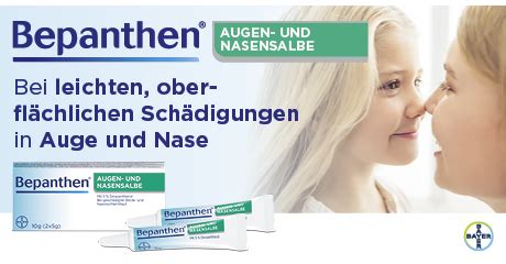 Bepanthen Augen Und Nasensalbe 5 G Shop Apotheke