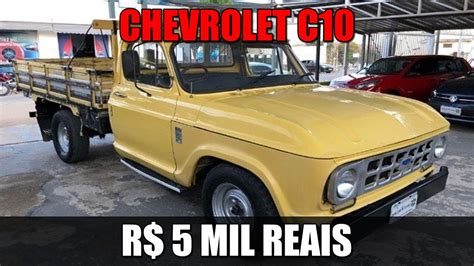 CHEVROLET C10 A VENDA A PARTIR DE 5 MIL REAIS YouTube