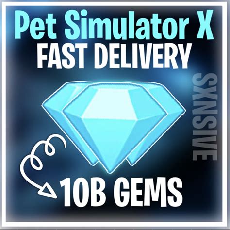 Pet Simulator X B Gems Game Items Gameflip