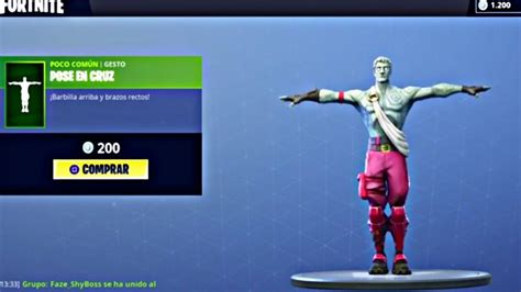 Fortnite Pose En Cruz Durante 1 Horas Seguida Youtube