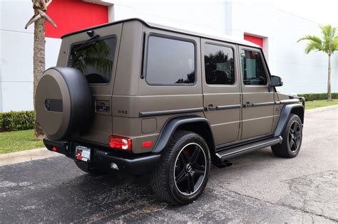 Used 2017 Mercedes Benz G Class Amg G 63 For Sale 129 900 Marino Performance Motors Stock