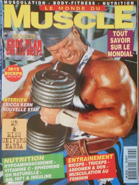 Le Monde Du Muscle Dossier Gros Plan Sur Les Biceps Maga