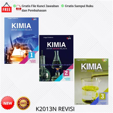 Jual Buku Kimia PEMINATAN SMA Kelas 10 11 12 UNGGUL SUDARMO K13N