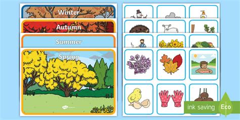 Seasons Sorting Activity Teacher Made Twinkl