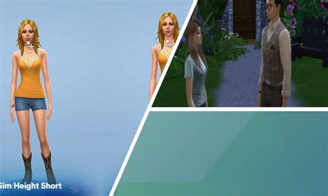 The Sims 4 Height Slider Mod: Change a Sim's Height — SNOOTYSIMS | Sims ...