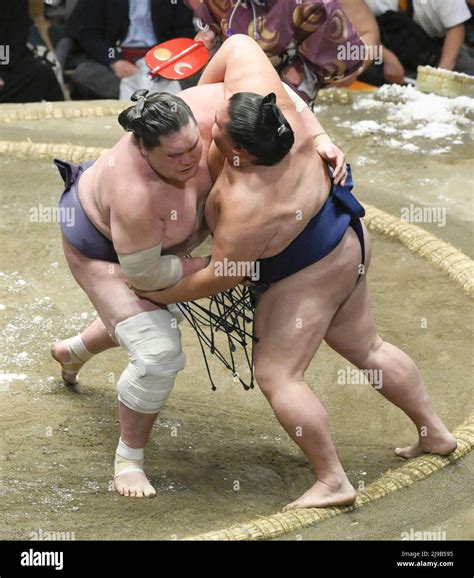 Tokyo Japan 22nd May 2022 Grand Champion Terunofuji L Defeats