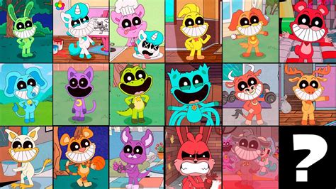 All Smiling Critters Cardboards Animation New Secret Cardboard