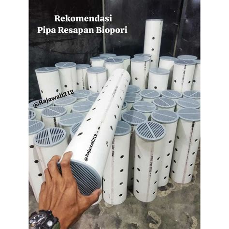 Jual Pipa Pvc Pipa Resapan Biopori Inch Panjang Cm Sudah Termasuk