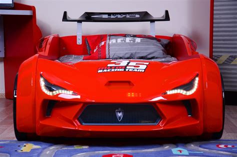 Maserati Turismo Sport Race Car Bed - Red - Car Bed Shop | Kids Bed Shop