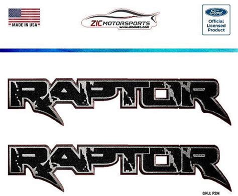 Ford Raptor Vinyl Decals In/out Door With Air Release NOT OE ...